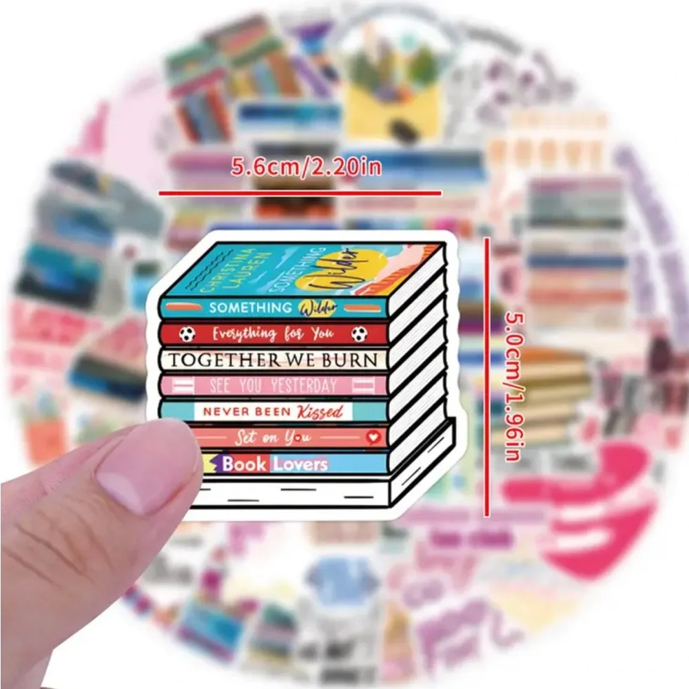 Vibrant Book Lover Sticker Collection - Picture 4 of 5